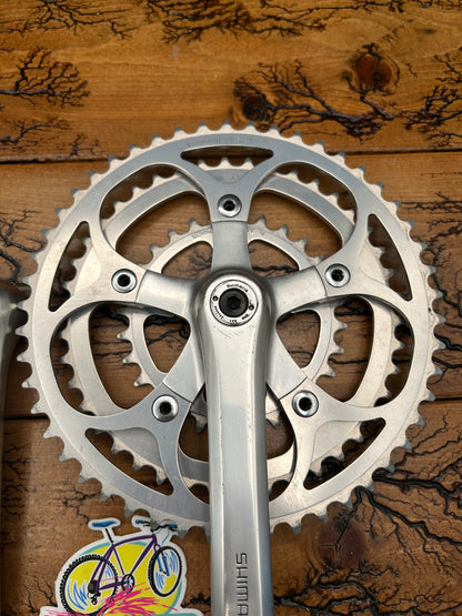 Shimano 600EX M700 FC-6206 170mm 50/42/28 Crankset