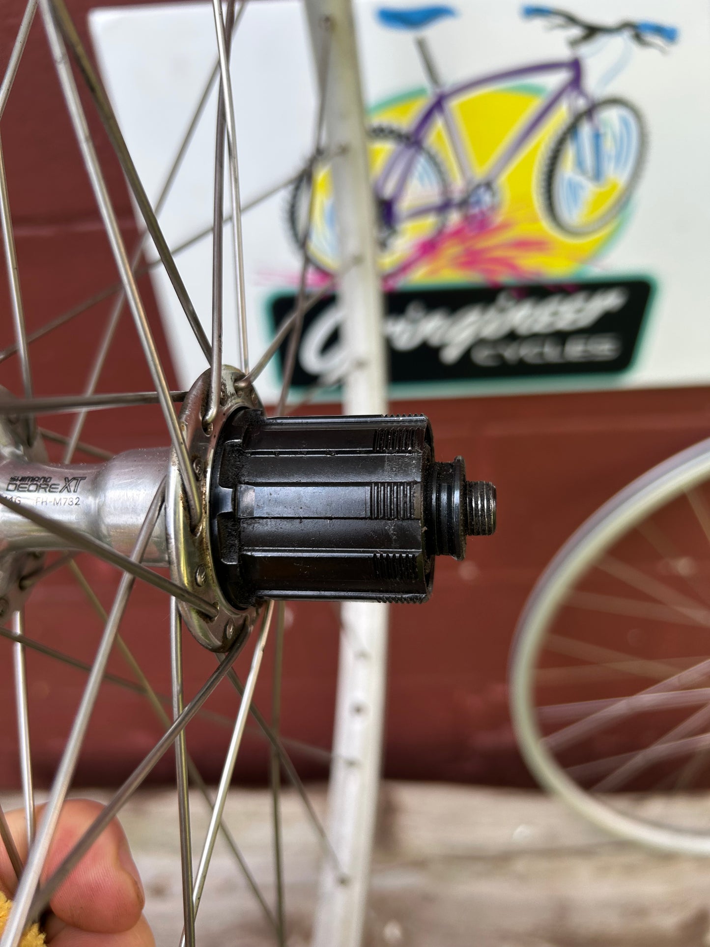 Sun Rims Chinook Shimano Deore XT M730/732 26" Wheelset