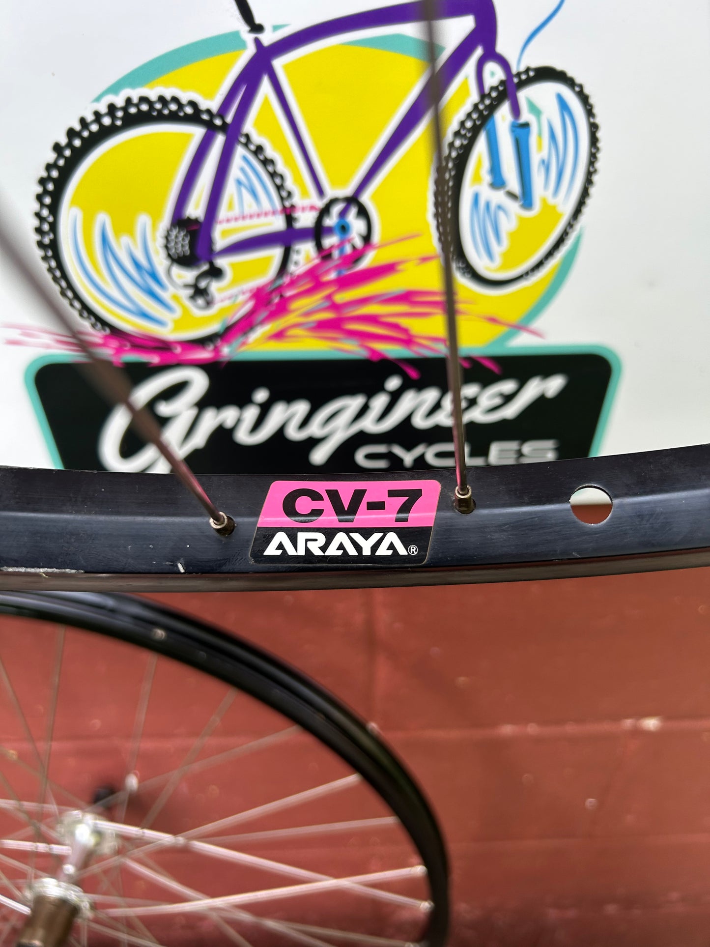 Araya CV-7 Shimano Deore DX M650 26" Wheelset