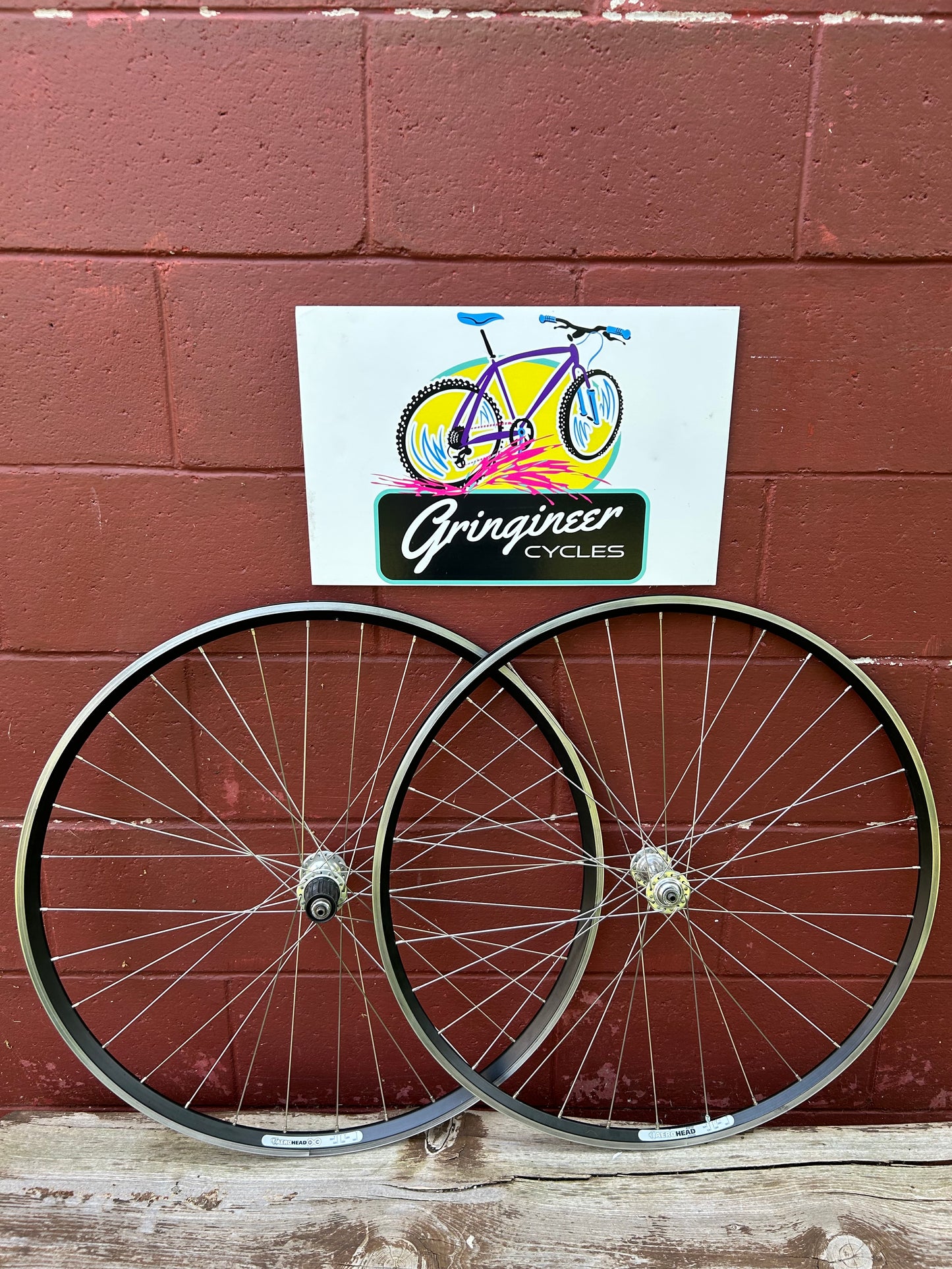 Velocity Aerohead Shimano Ultegra 6500 700c Wheelset