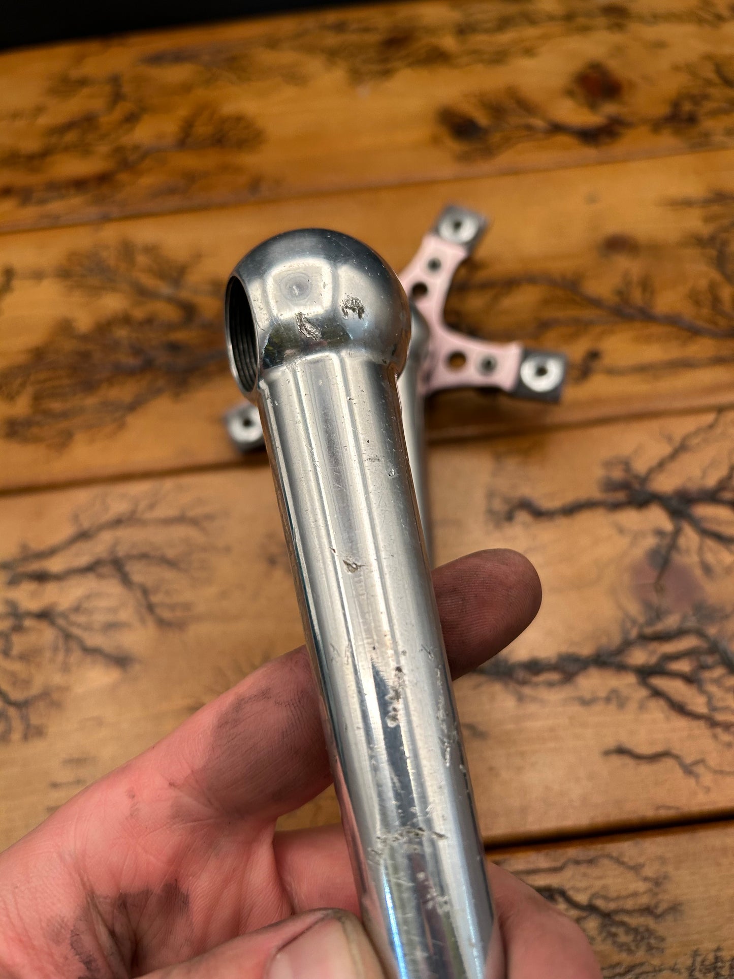 Cook Bros. Racing RSR Triple 110/74 BCD 176mm Silver Crankset