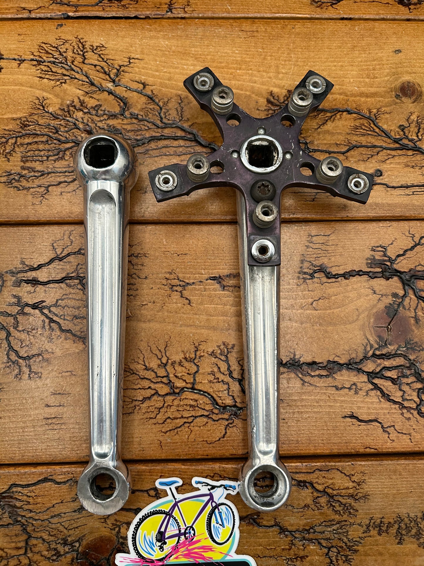Cook Bros. Racing RSR Triple 110/74 BCD 176mm Silver Crankset