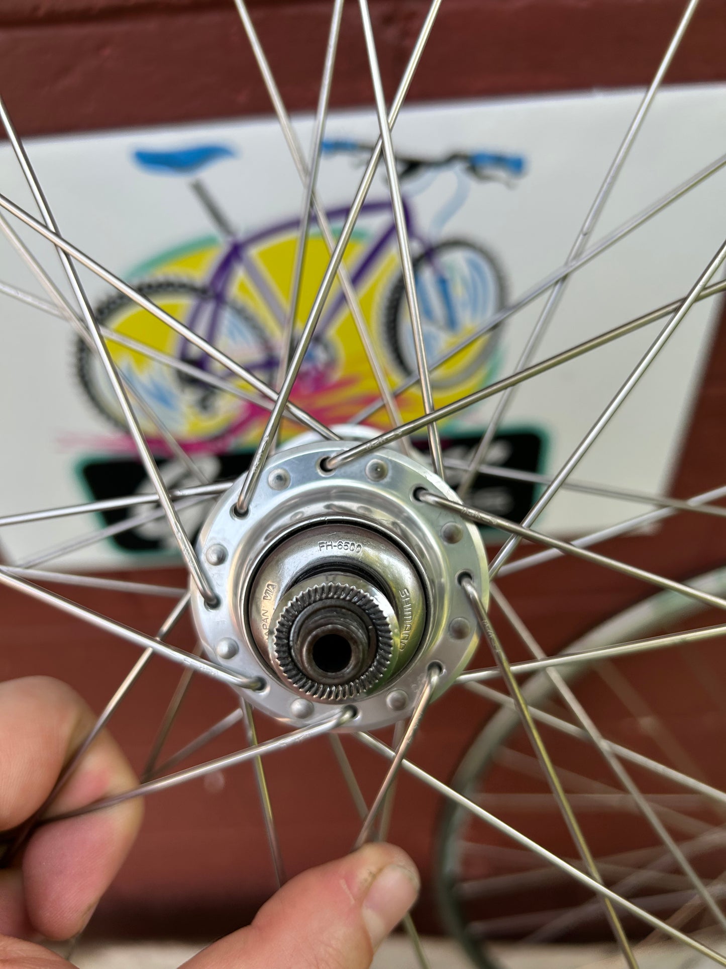 Velocity Aerohead Shimano Ultegra 6500 700c Wheelset