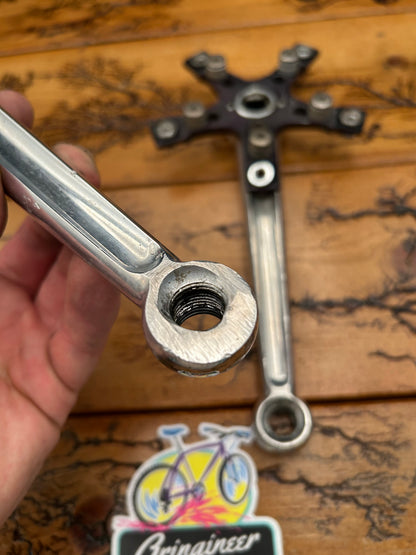 Cook Bros. Racing RSR Triple 110/74 BCD 176mm Silver Crankset