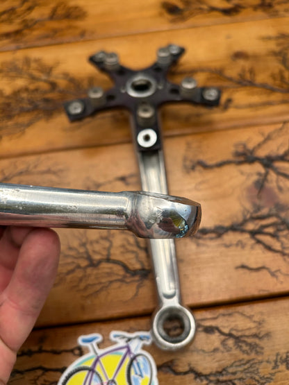 Cook Bros. Racing RSR Triple 110/74 BCD 176mm Silver Crankset