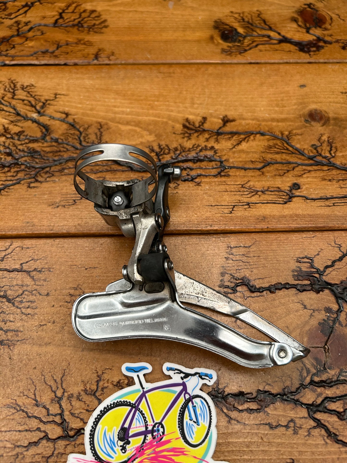 Shimano Deore XT FD-M735 34.9mm Bottom Pull Band Type Front Derailleur