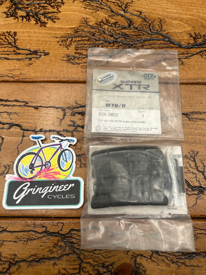 Shimano XTR M70/R Set of 4 Cantilever Brake Pads NOS