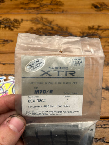 Shimano XTR M70/R Set of 4 Cantilever Brake Pads NOS