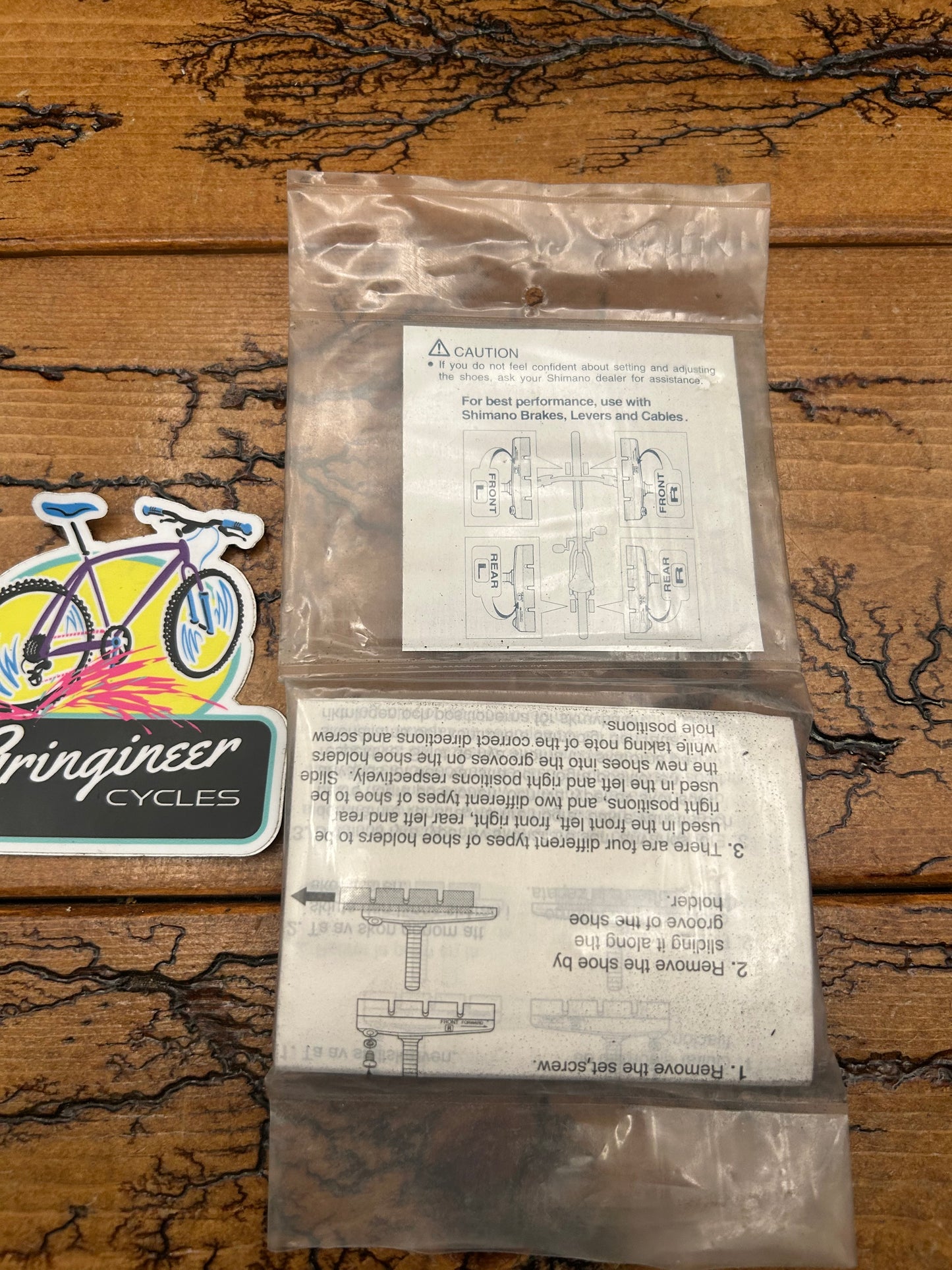 Shimano XTR M70/R Set of 4 Cantilever Brake Pads NOS