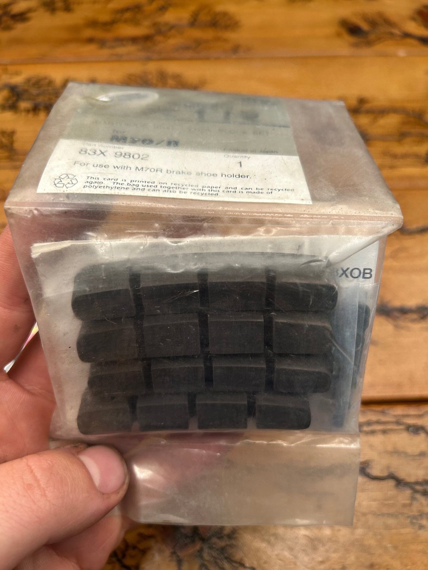Shimano XTR M70/R Set of 4 Cantilever Brake Pads NOS