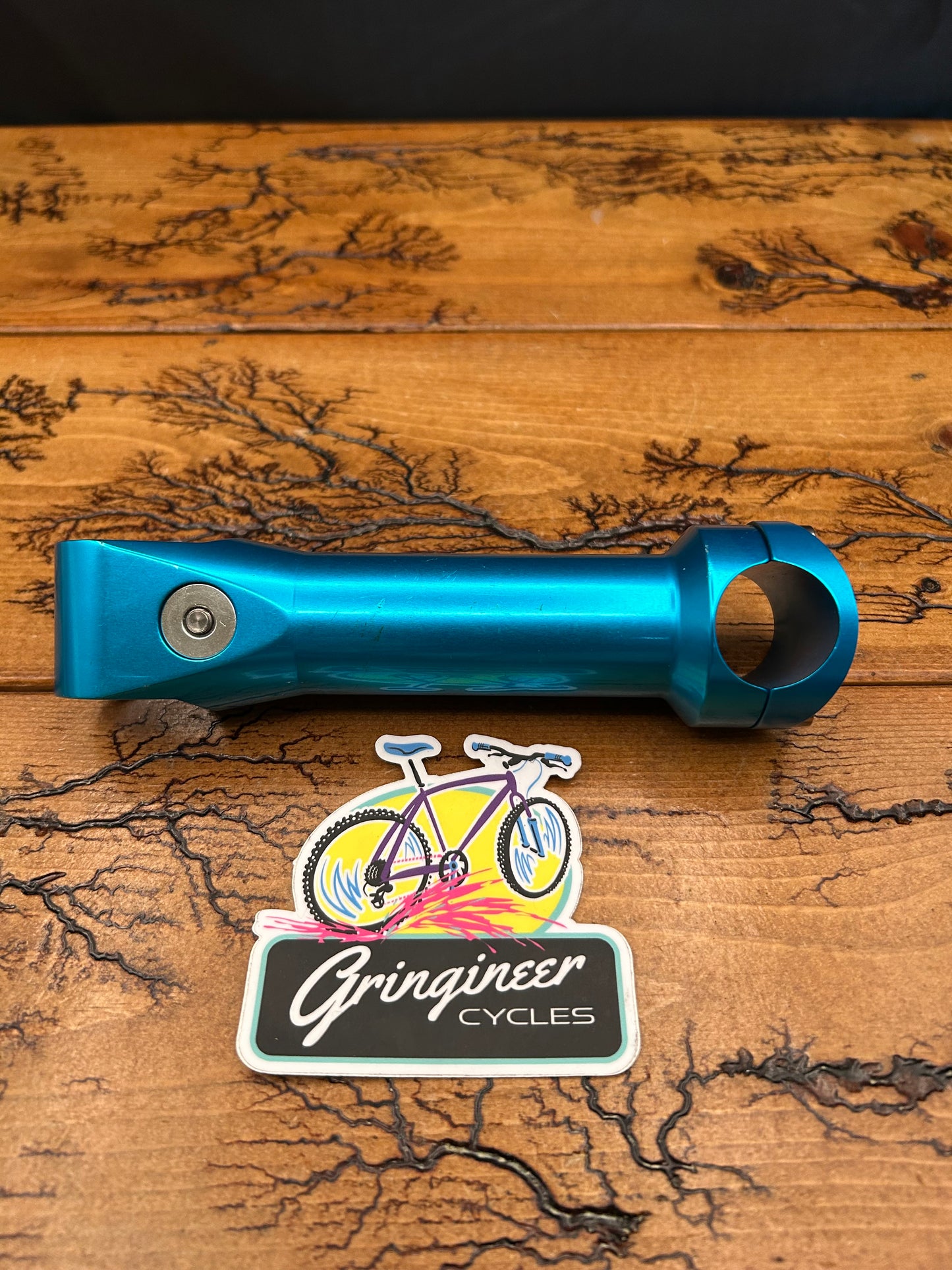 Ringle Zooka 130mm 1 1/8 Inch 25.4mm Turquoise Threadless Stem