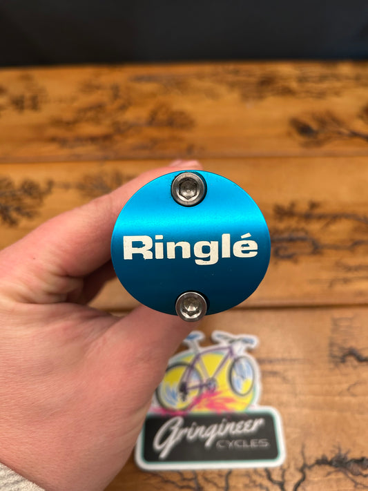 Ringle Zooka 130mm 1 1/8 Inch 25.4mm Turquoise Threadless Stem