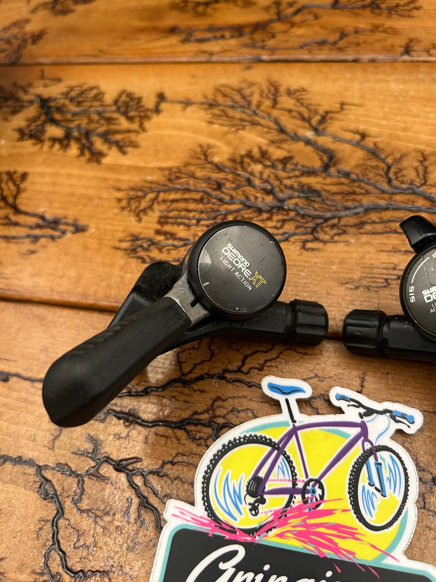 Shimano Deore XT SL-M732 7 Speed Thumb Shifters