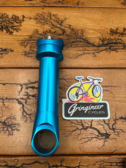 Ringle Zooka 130mm 1 1/8 Inch 25.4mm Turquoise Threadless Stem
