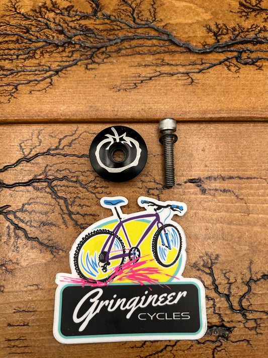 Schwinn Homegrown Red Tomato Top Cap and Bolt
