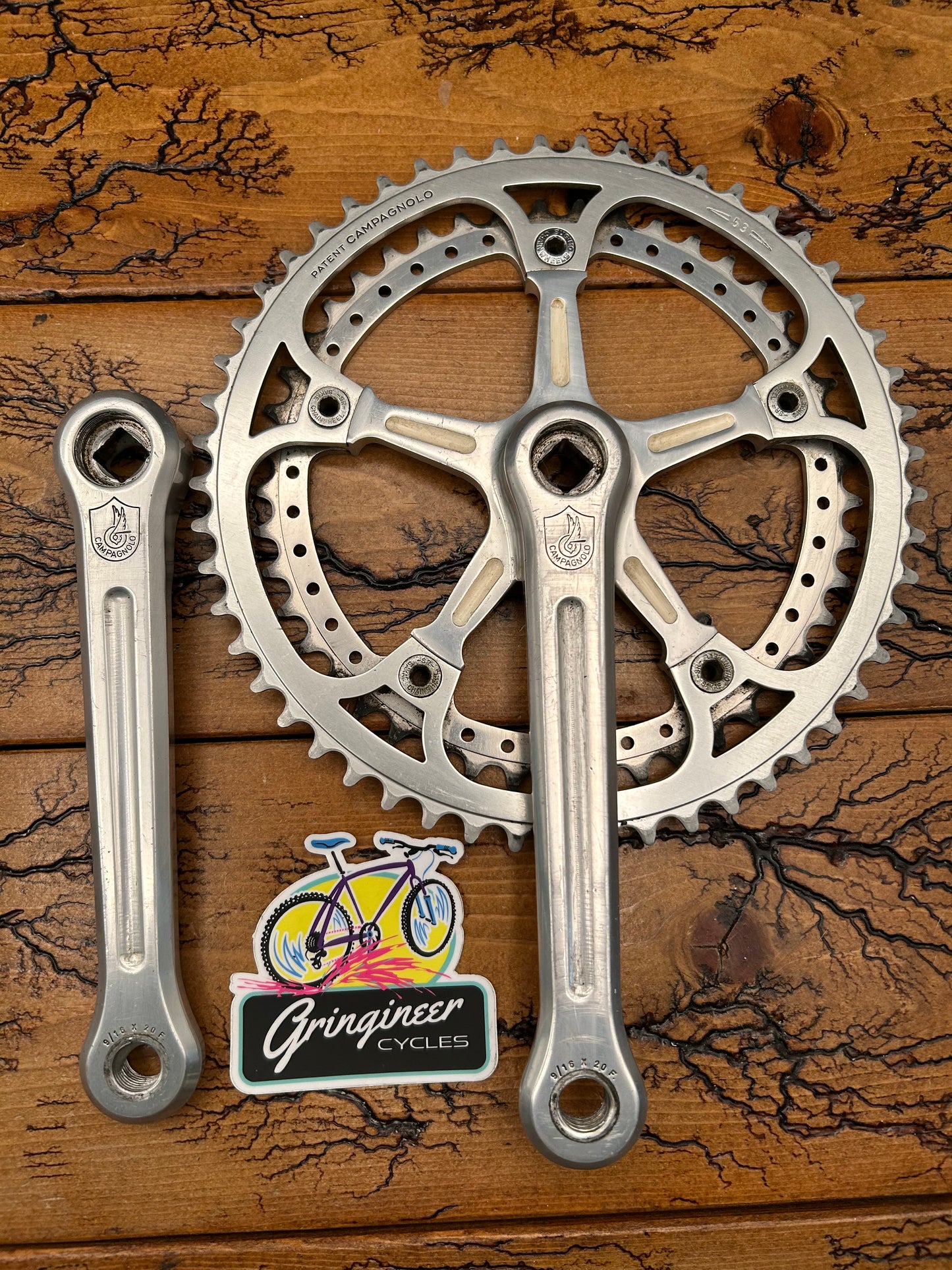 Campagnolo Nuovo Record Strada 53/45 170mm Crankset