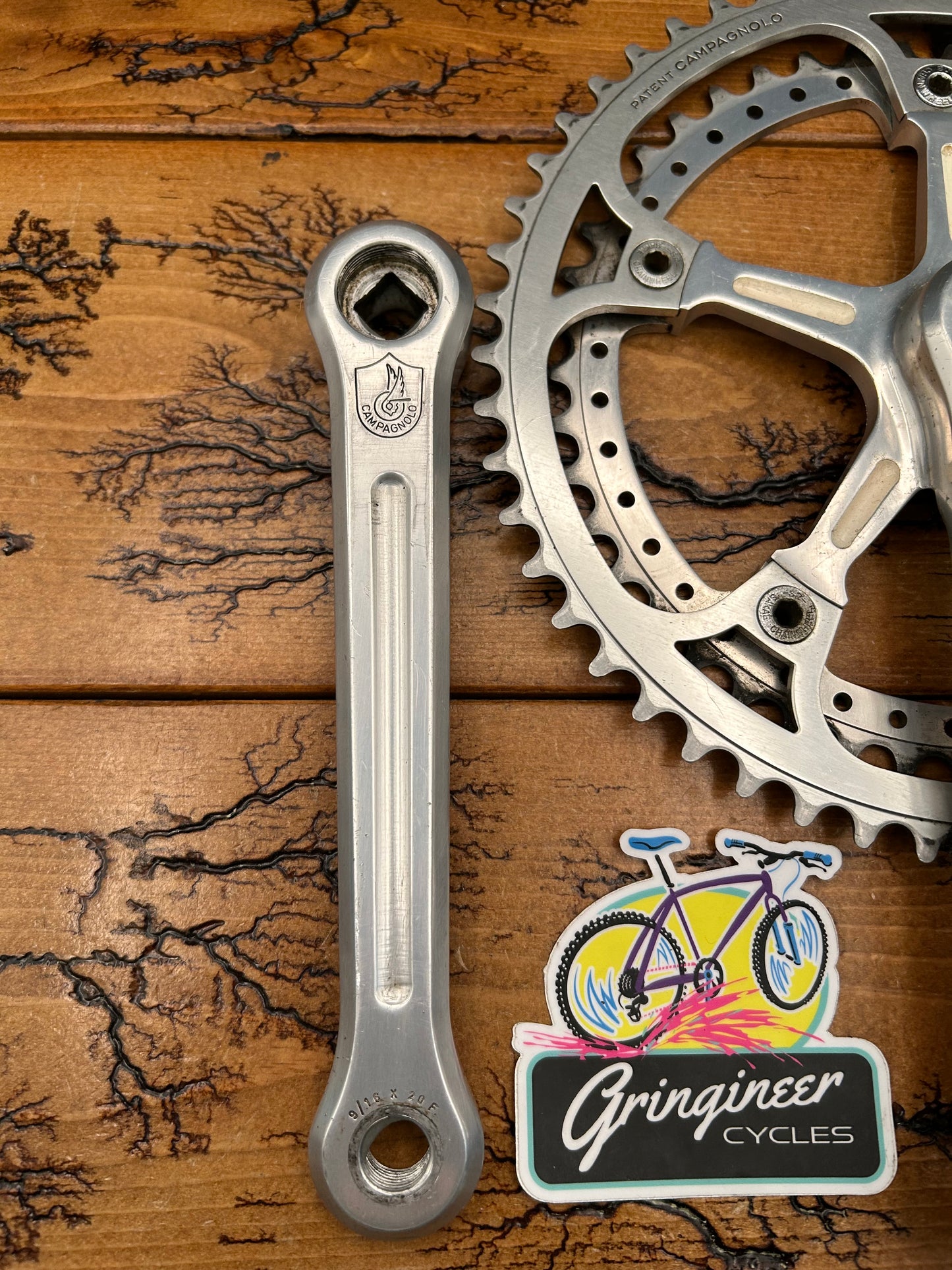 Campagnolo Nuovo Record Strada 53/45 170mm Crankset