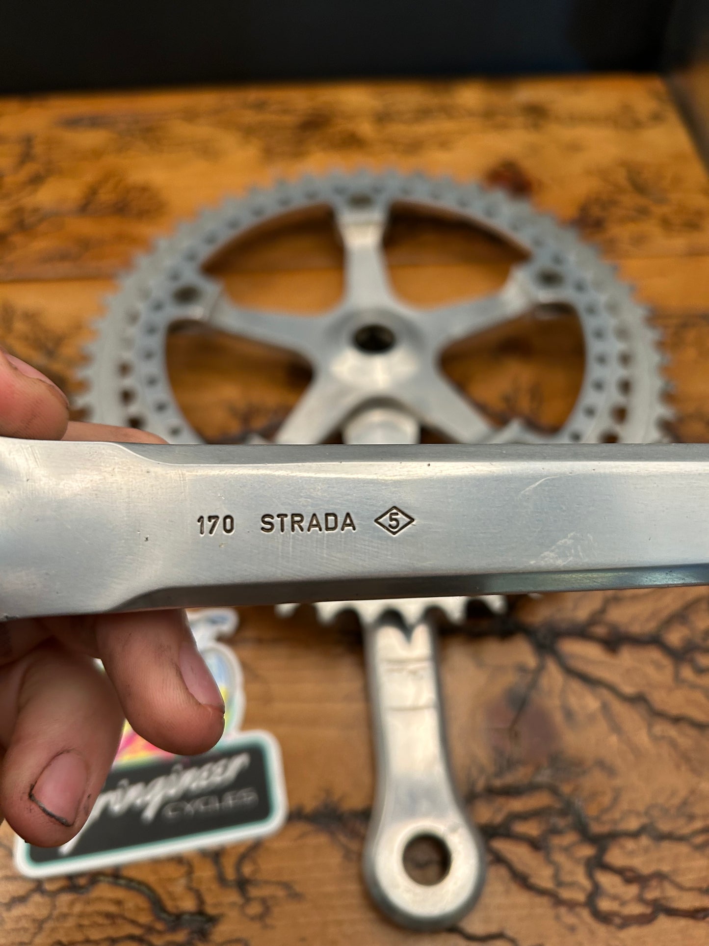 Campagnolo Nuovo Record Strada 53/45 170mm Crankset