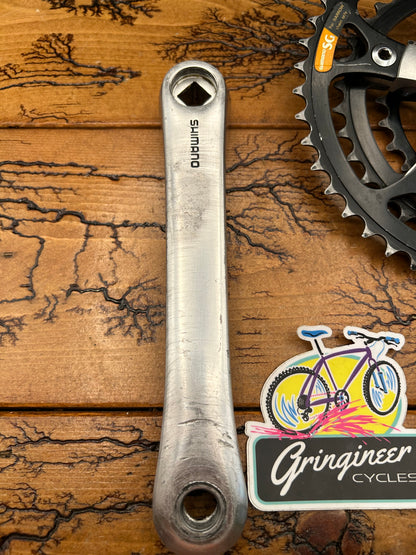 Shimano Deore XT FC-M730 Black Chainrings 46/36/24 175mm Crankset