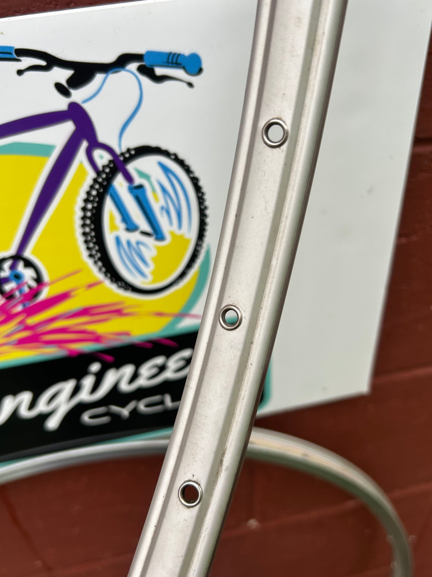 Mavic 230 TIB 32 Hole Silver 26" Rims