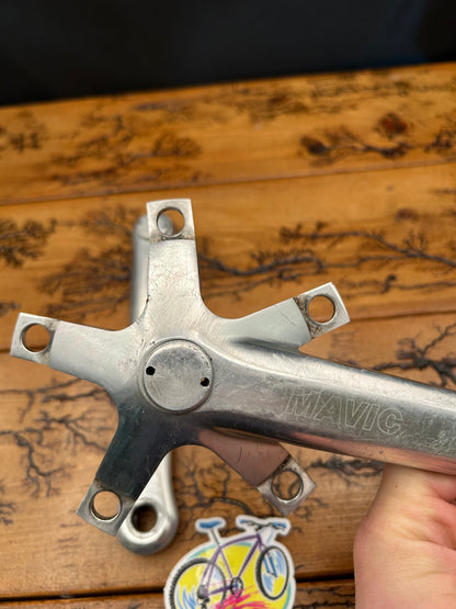 Mavic 637 MTB 110/74 BCD 180mm Square Taper Crankset