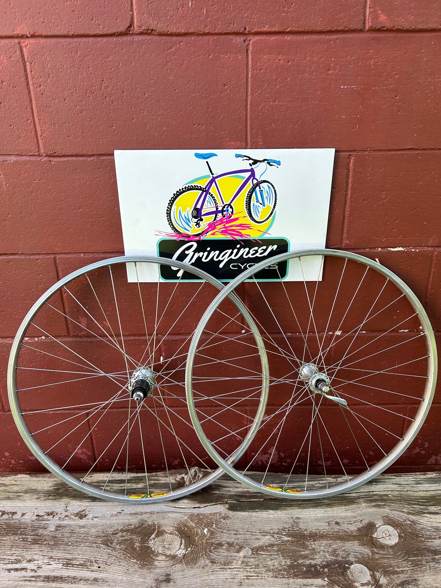 Mavic M231 Shimano Deore XT M730/732 26" Wheelset