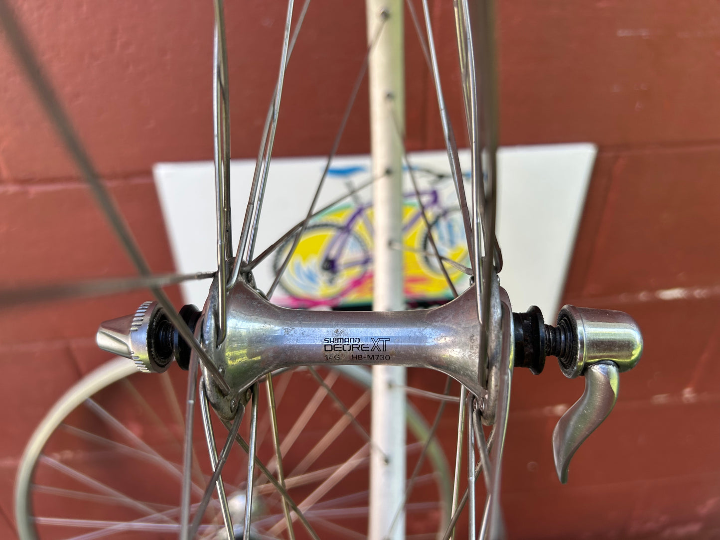 Mavic M231 Shimano Deore XT M730/732 26" Wheelset