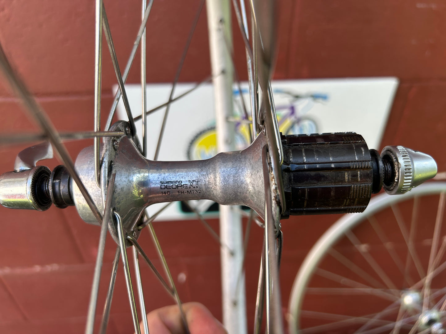 Mavic M231 Shimano Deore XT M730/732 26" Wheelset