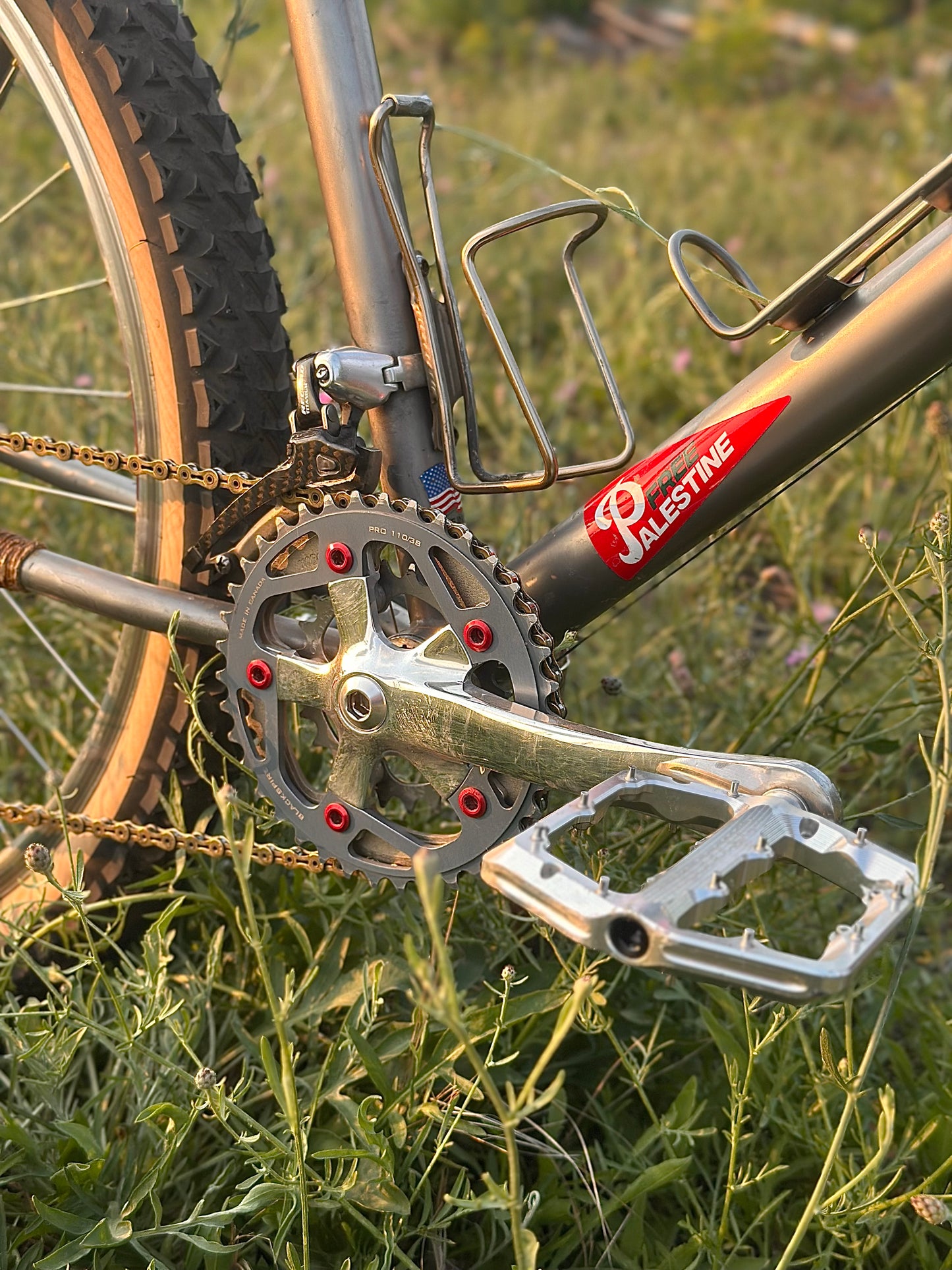 1995 19" Parkpre Elite Titanium Mountain Bike