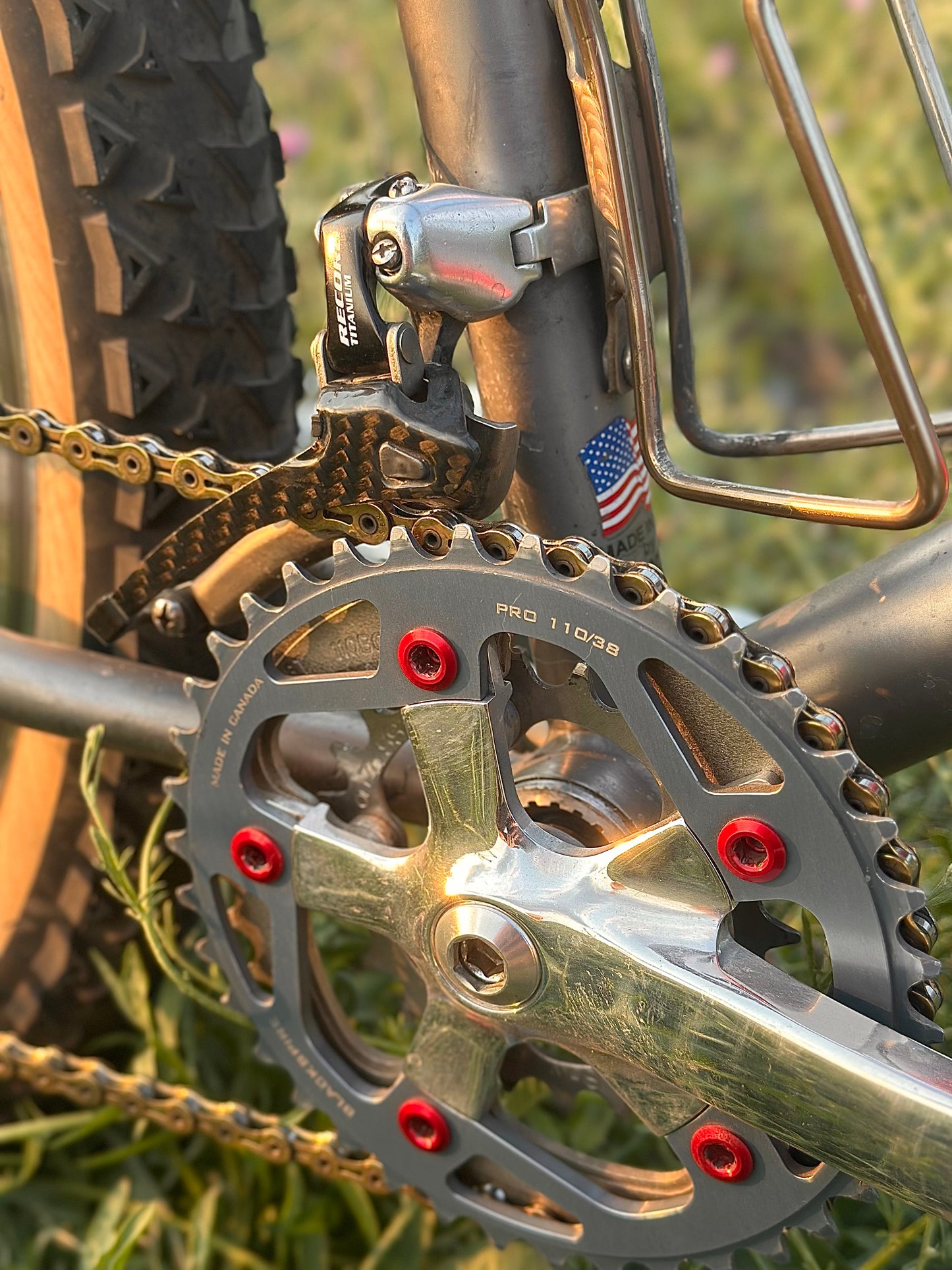 1995 19" Parkpre Elite Titanium Mountain Bike