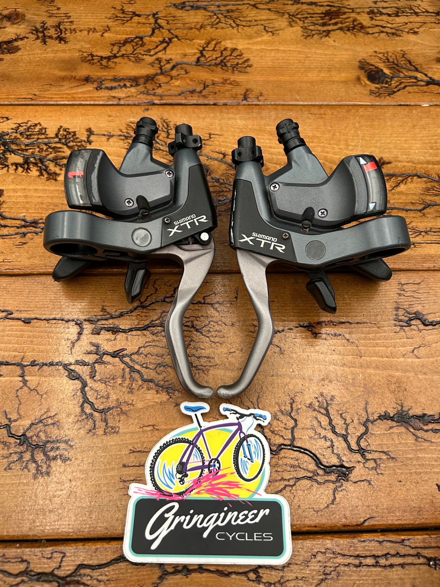 Shimano XTR ST-M951 3x8 Shifter Brake Lever Combo Set
