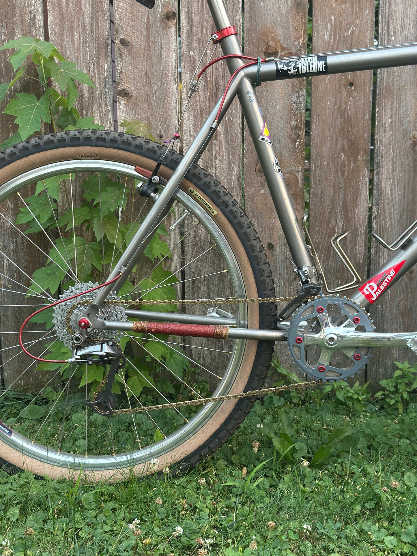 1995 19" Parkpre Elite Titanium Mountain Bike