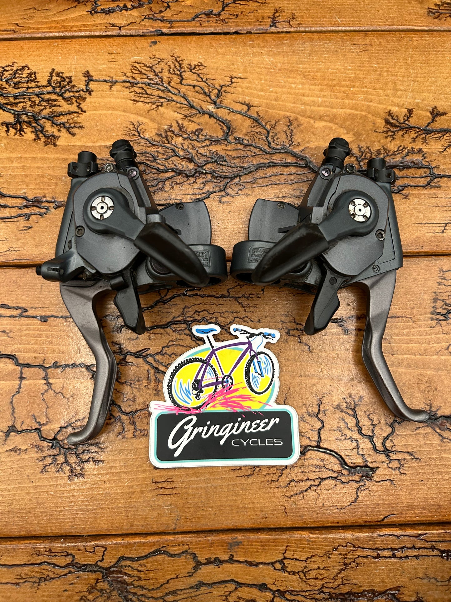 Shimano XTR ST-M951 3x8 Shifter Brake Lever Combo Set