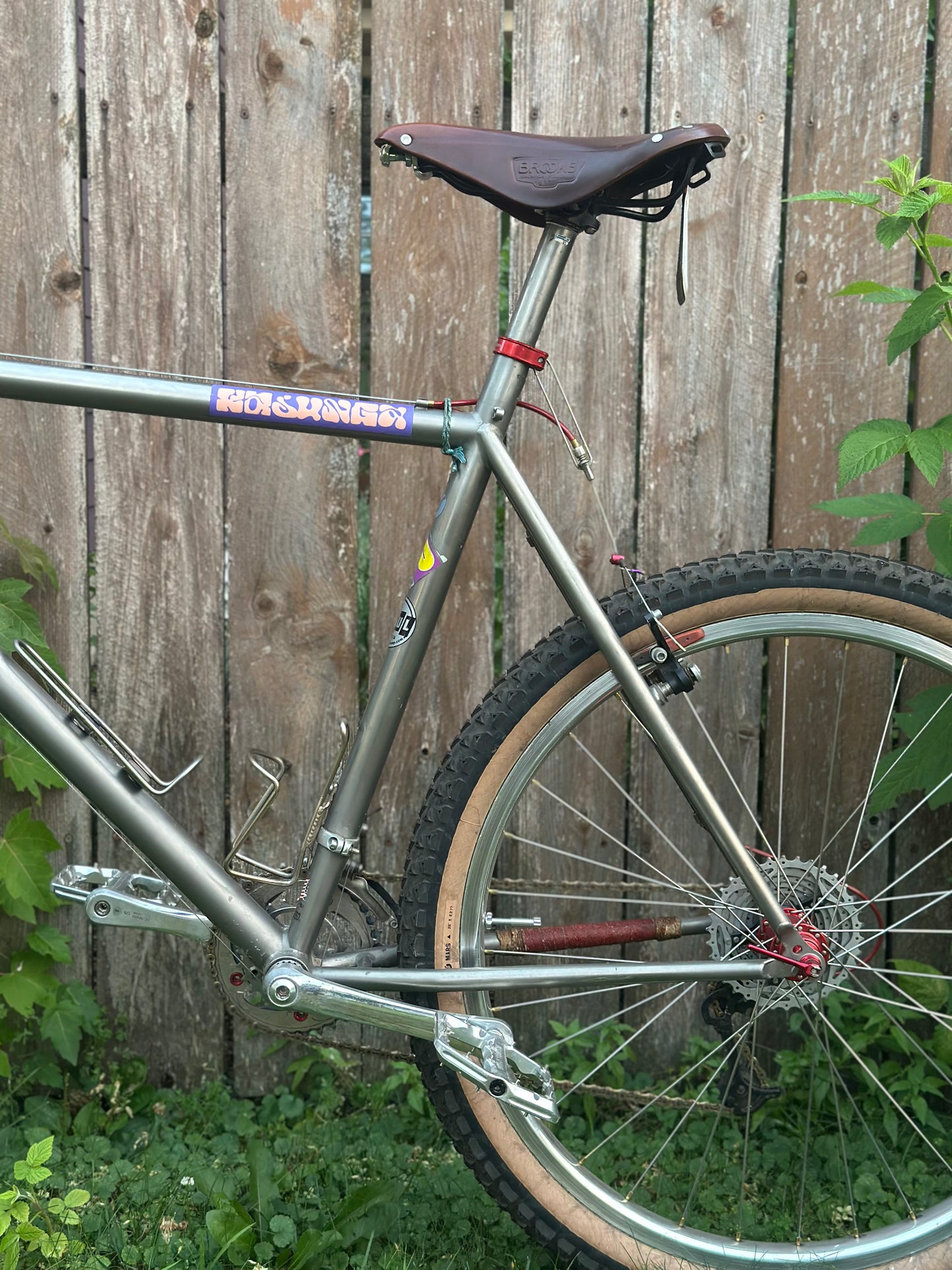 1995 19" Parkpre Elite Titanium Mountain Bike