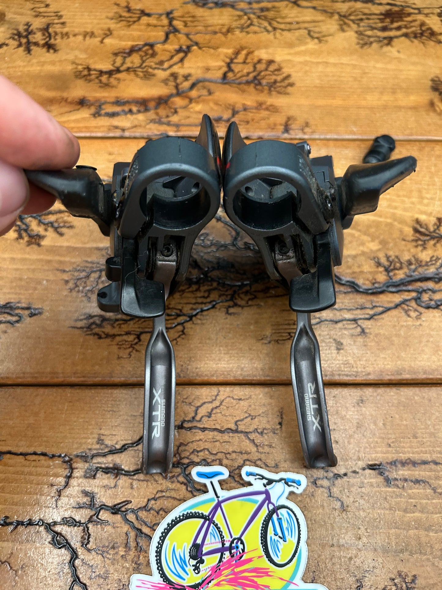 Shimano XTR ST-M951 3x8 Shifter Brake Lever Combo Set