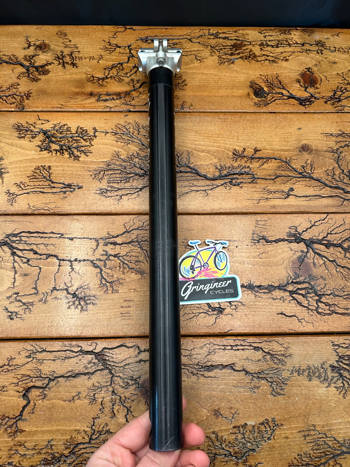 Syncros 30.9mmx425 Black Seatpost