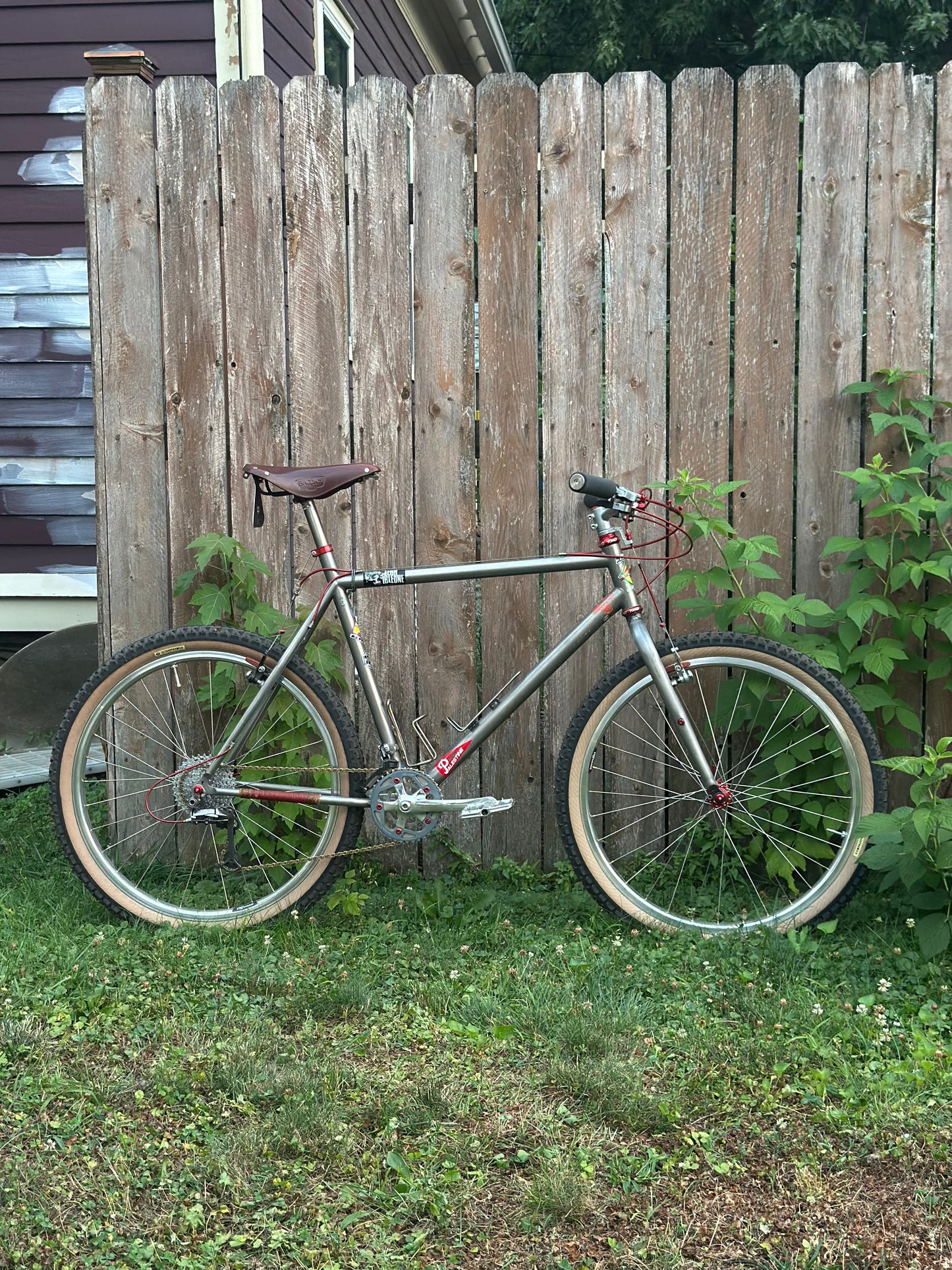 1995 19" Parkpre Elite Titanium Mountain Bike