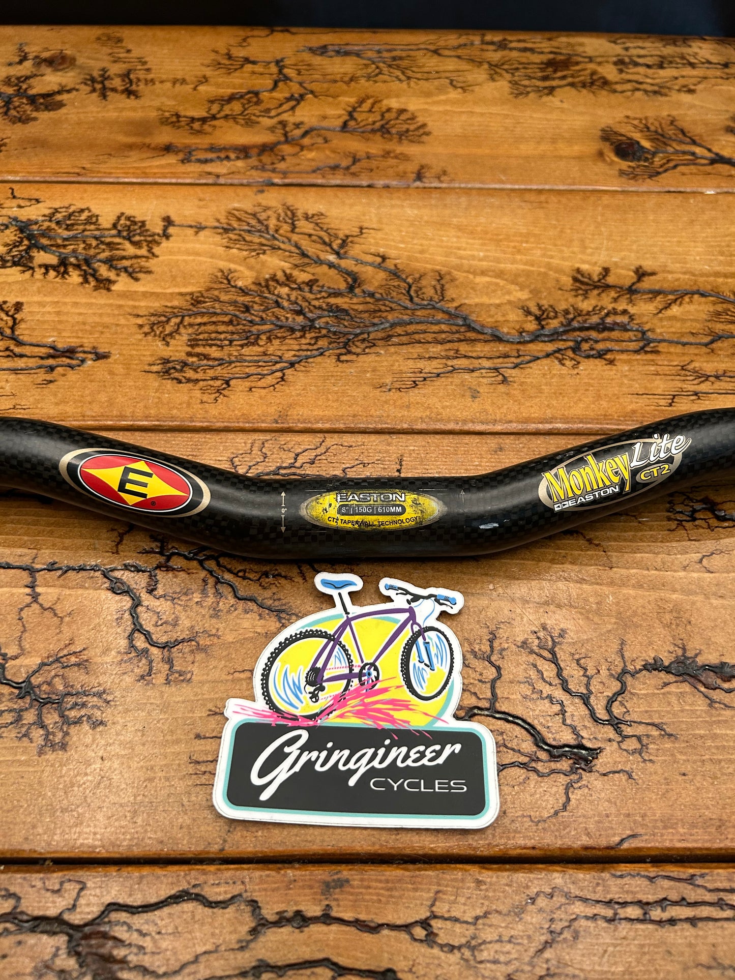 Easton Monkey Lite CT2 610mm 25.4mm Carbon Riser Handlebar