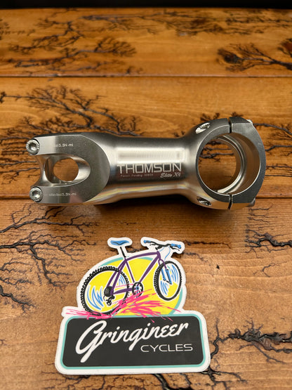 Thomson Elite X4 90mm Silver 0 Degree 31.8mm 1 1/8 Inch Threadless Stem