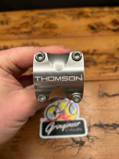 Thomson Elite X4 90mm Silver 0 Degree 31.8mm 1 1/8 Inch Threadless Stem