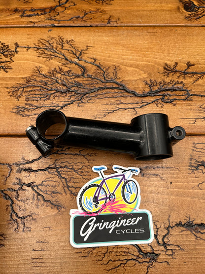 Steel 90mm 10 Degree 25.4mm Black 1 1/4 Inch Threadless Stem