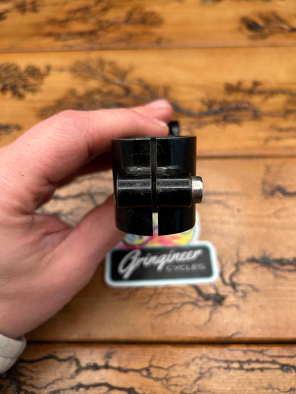 Steel 90mm 10 Degree 25.4mm Black 1 1/4 Inch Threadless Stem