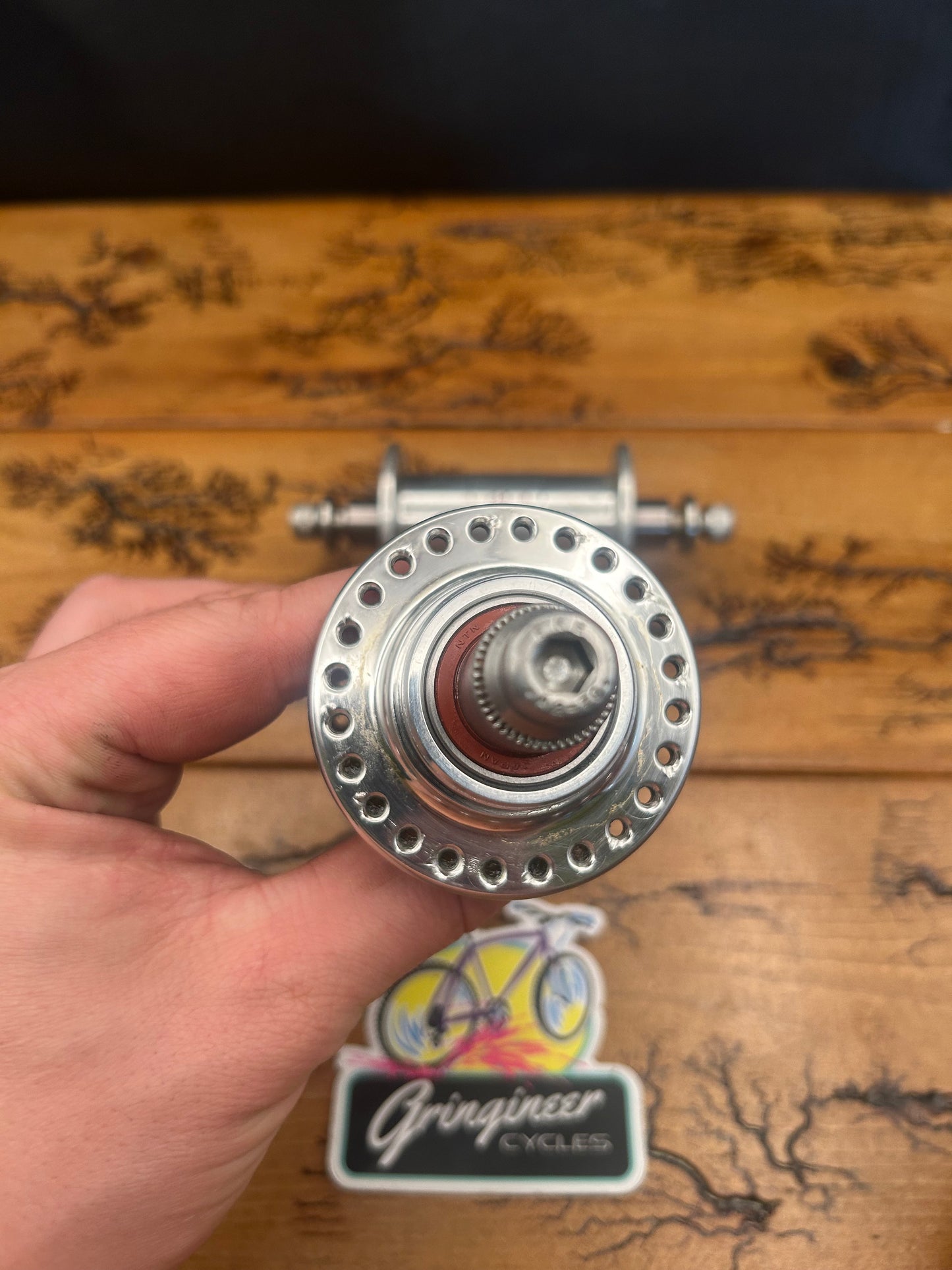 Phil Wood 100/120mm 48 Hole Bolt On Hub Set