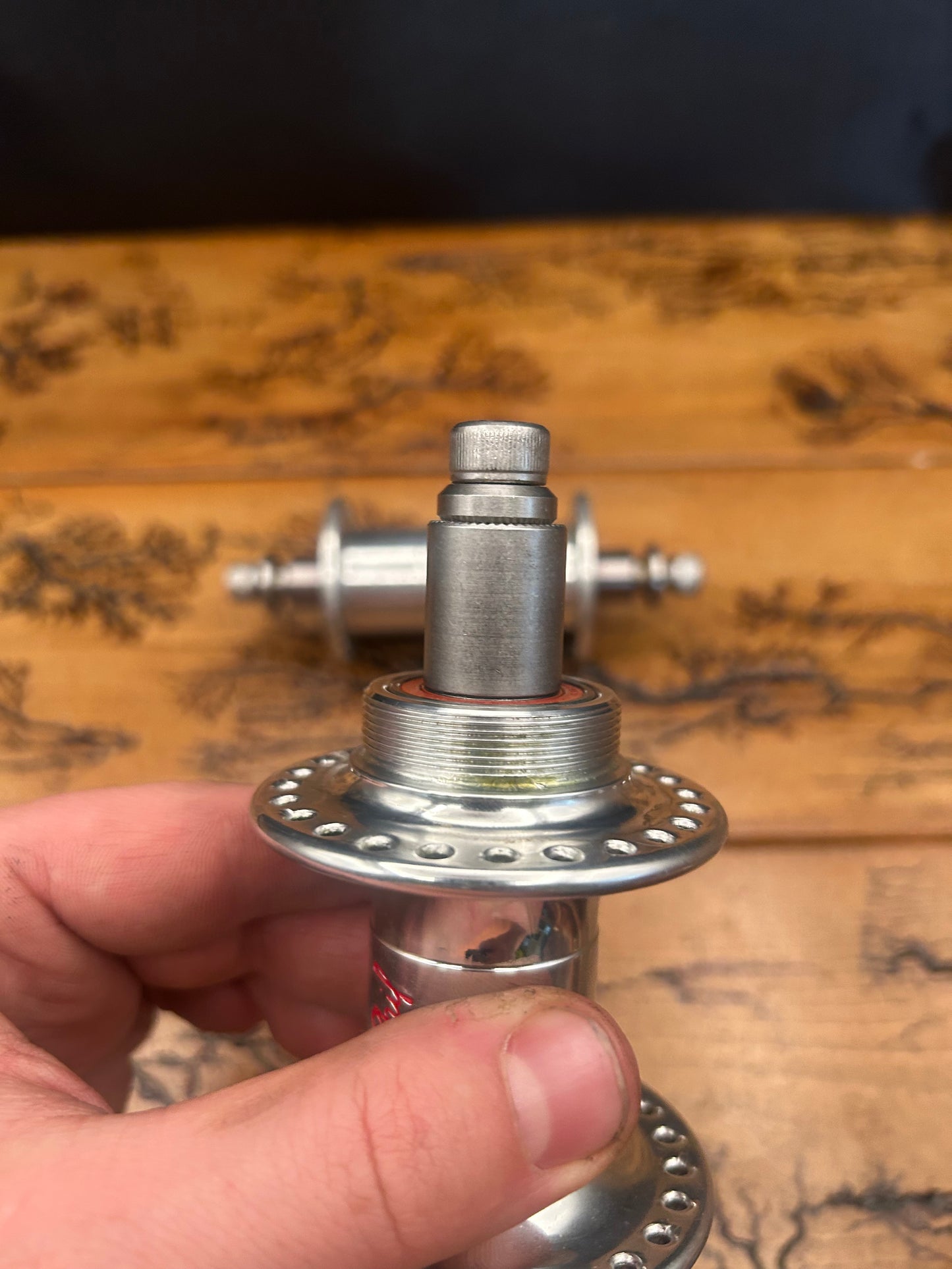 Phil Wood 100/120mm 48 Hole Bolt On Hub Set
