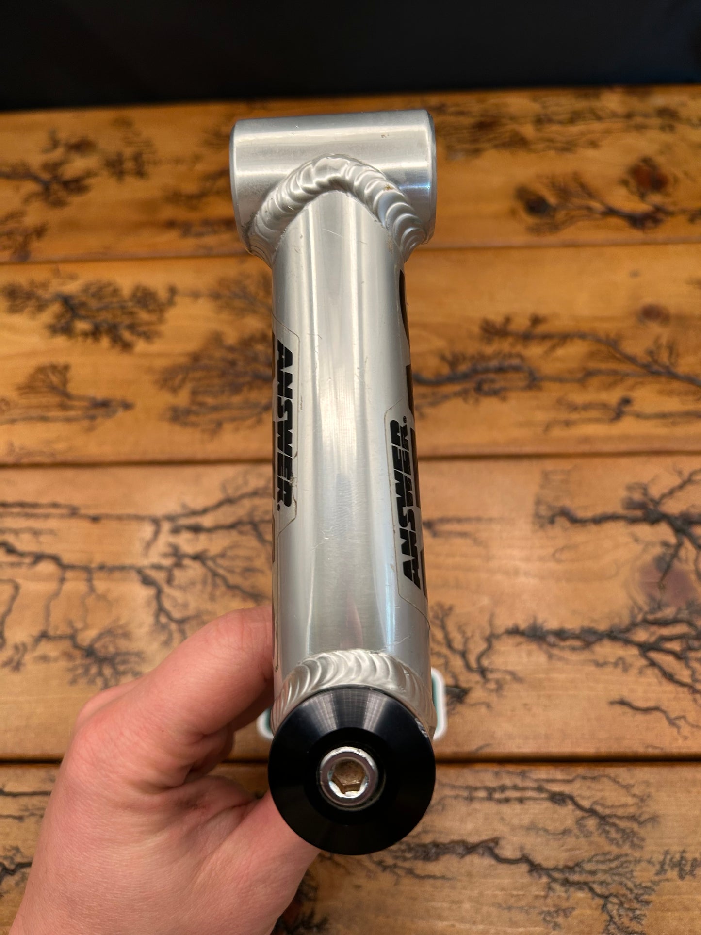 Answer ATAC 135mm Silver 25.4mm 1 1/8 Inch Quill Stem