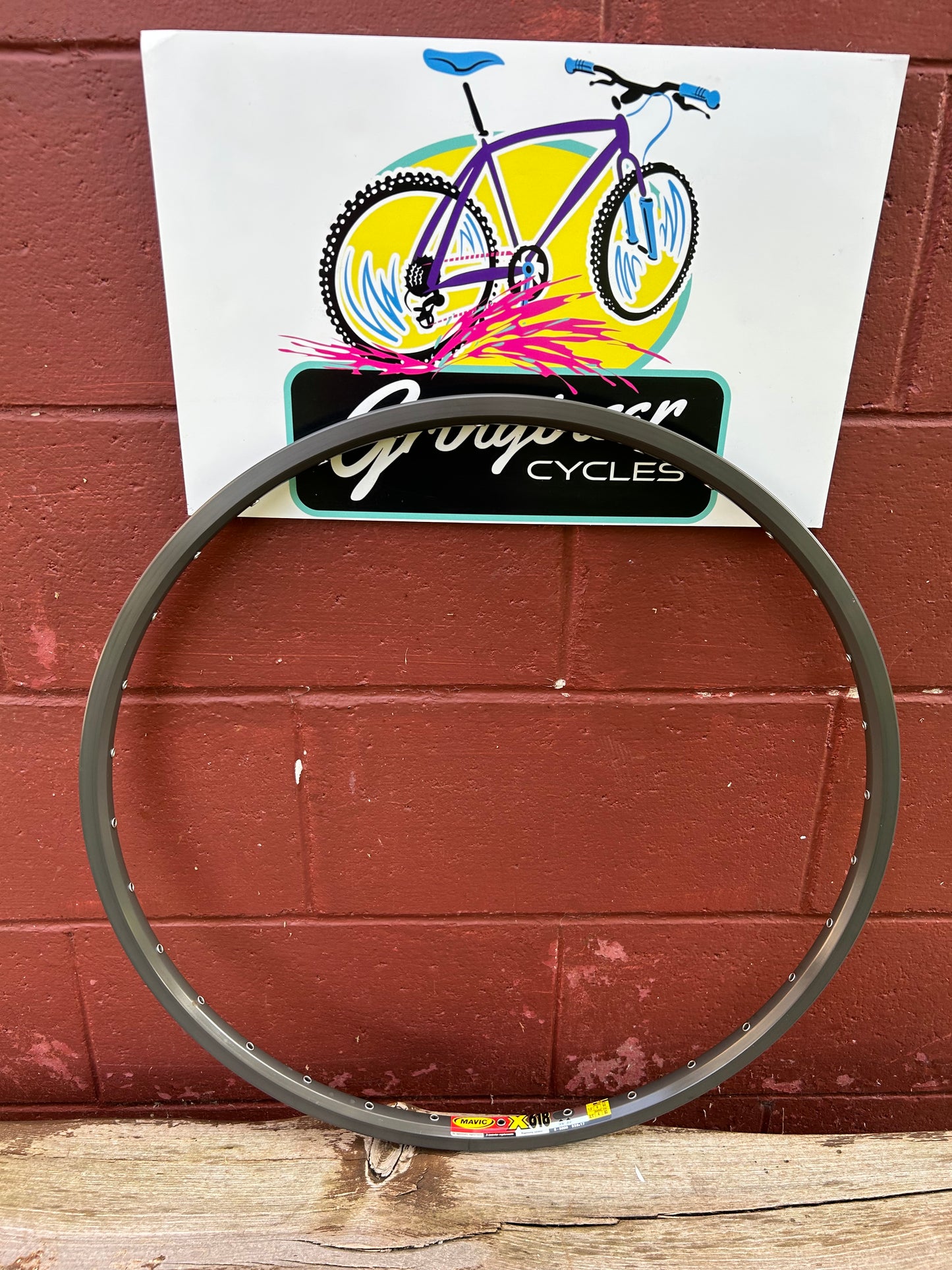 Mavic X618 32 Hole Gray 26 Inch Rim