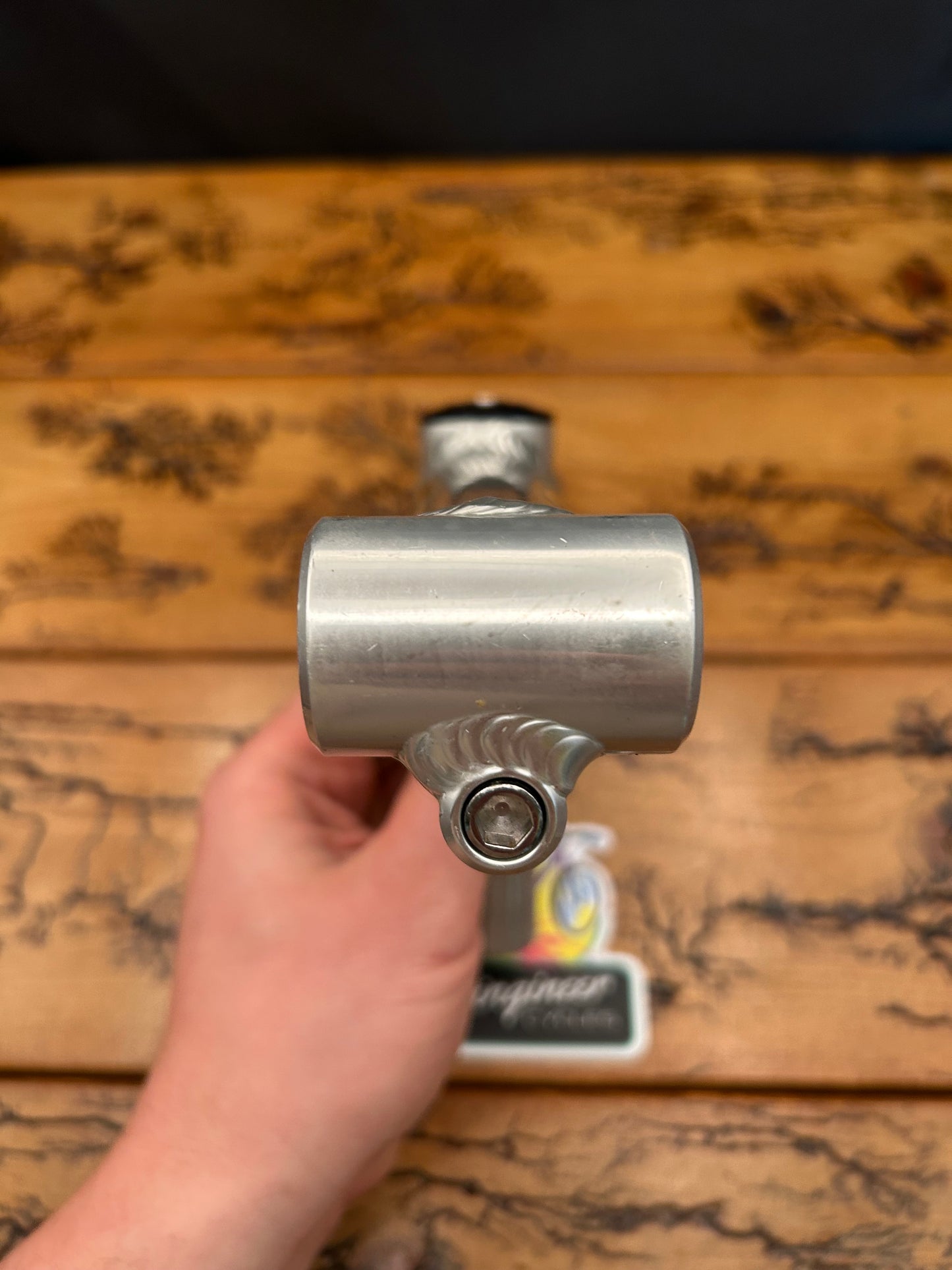 Answer ATAC 135mm Silver 25.4mm 1 1/8 Inch Quill Stem