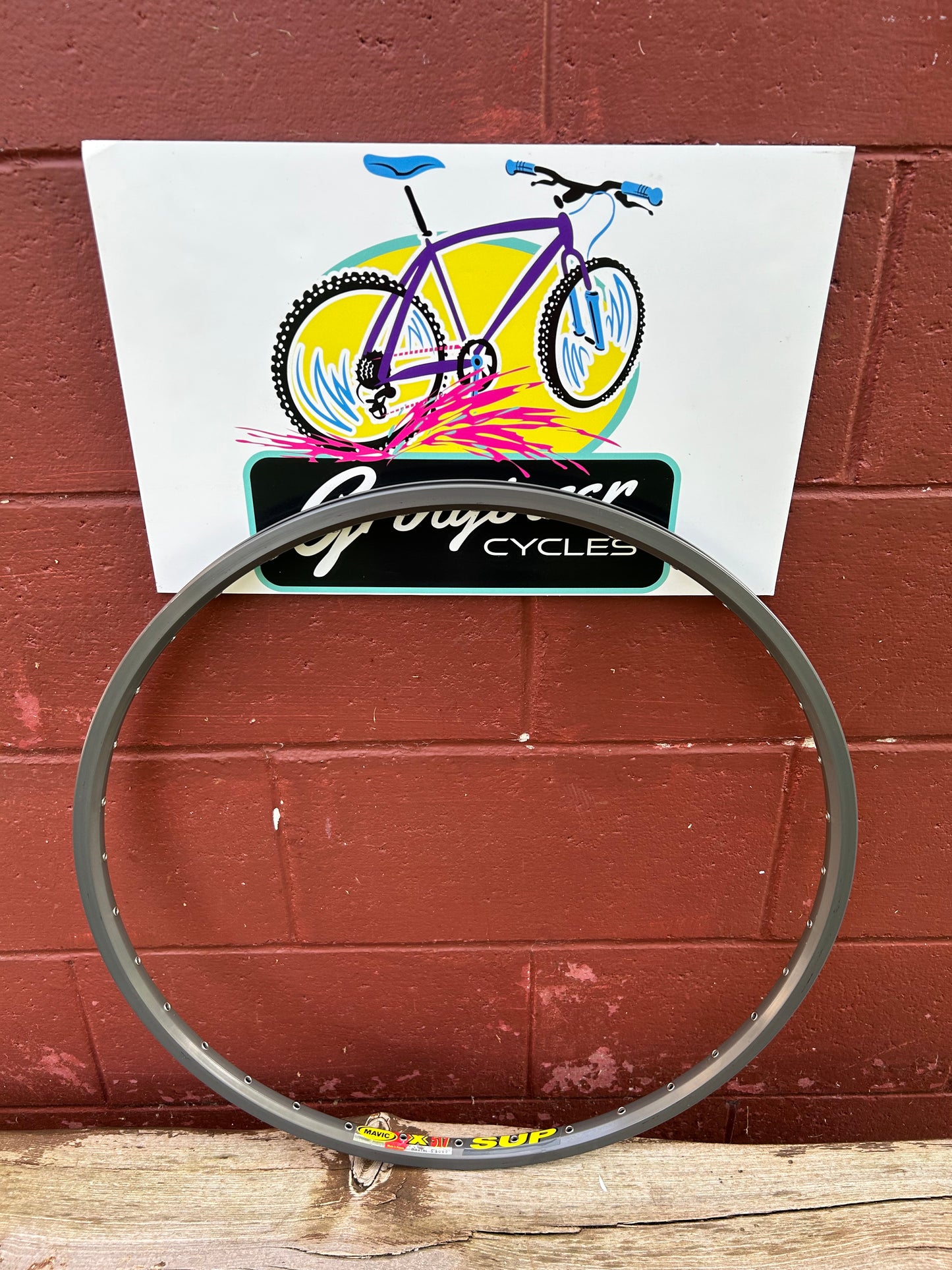 Mavic X517 SUP 36 Hole Gray 26 Inch Rim