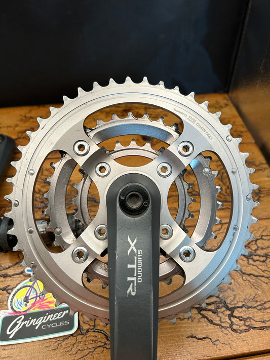 Shimano XTR FC-M951 46/34/24 175mm Crankset With XTR BR-M950 Bottom Bracket