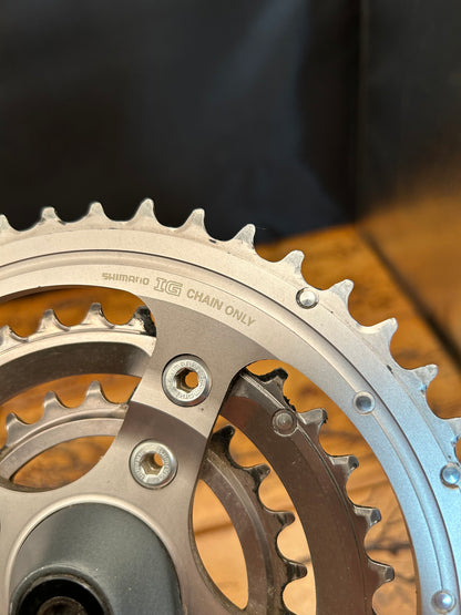 Shimano XTR FC-M951 46/34/24 175mm Crankset With XTR BR-M950 Bottom Bracket